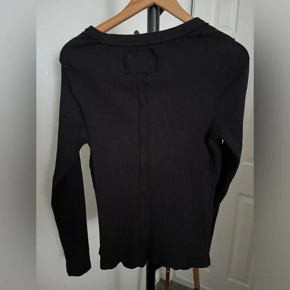 NWOT FREE PEOPLE WE THE FREE We The Free It's On Cardi | Black MSRP $68 Size XL - Picture 9 of 9